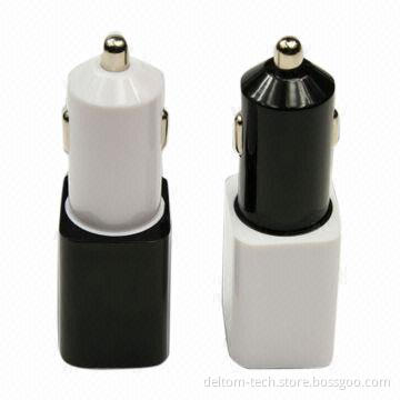 In-car Charger, 5V/1A, Charges your Cellphones and Electronic Devices Very Fast